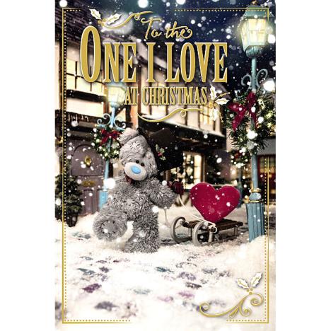 3D Holographic One I Love Me to You Bear Christmas Card £4.25
